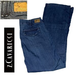 Z. Cavaricci‎ Women’s Vintage Flared Jeans - Size 8